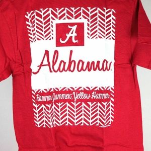 Shirts - Alabama Crimson Tide Herringbone T-Shirt Shirts - Alabama Crimson Tide Herringbone T-Shirt